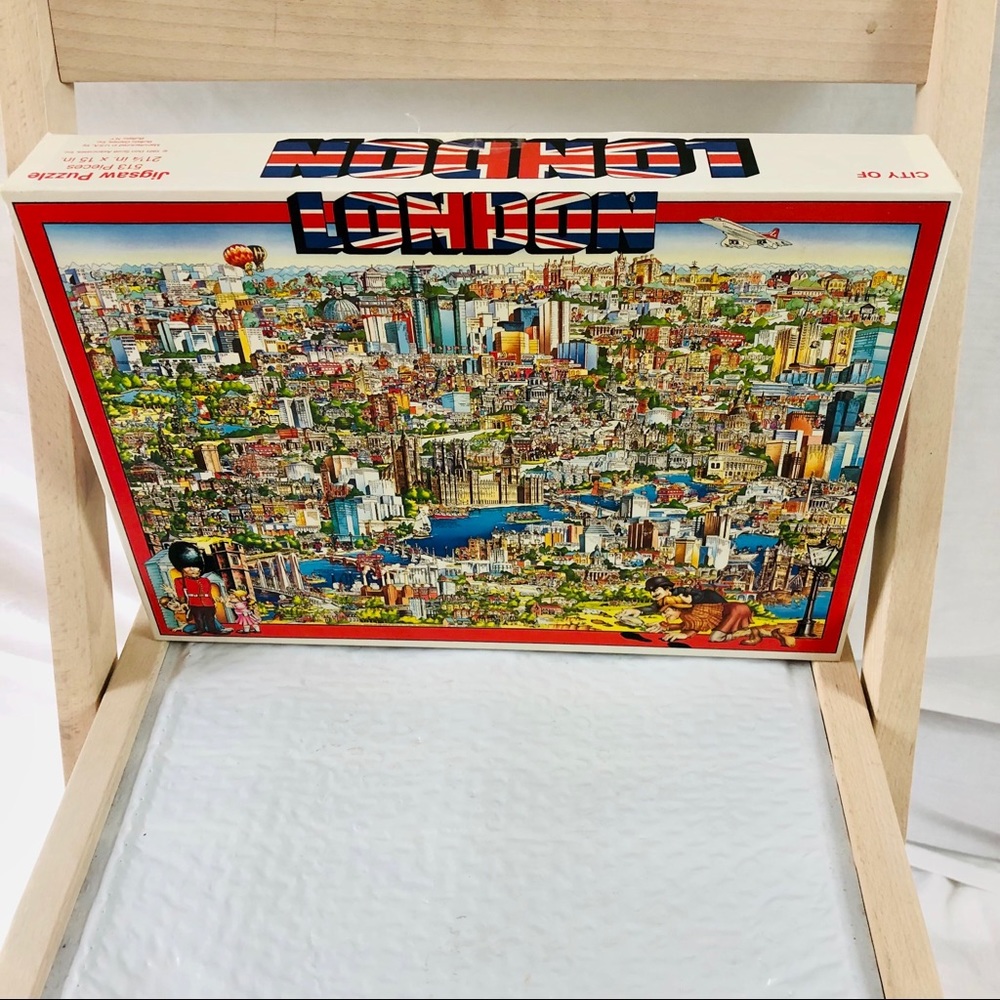 Vintage City of London Jigsaw Puzzle 1991 513 Pc